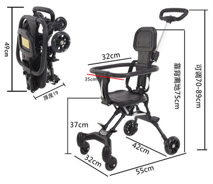 Foldable Stroller for Baby – Lightweight Baby Stroller Pram