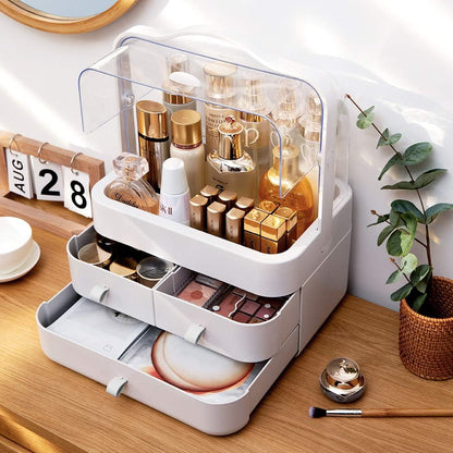 Makeup Organizer Box with Drawers for Vanity