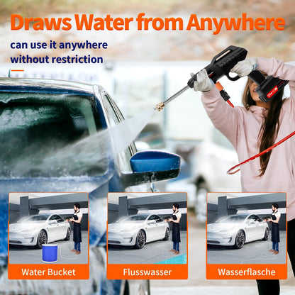 Cordless Electric Pressure Washers Gun for Car